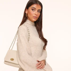 Missen Olivia & Kate Beige Gebreide Oversized-Trui