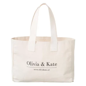 Missen Olivia & Kate Beige Grote Canvas-Tas