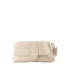 Missen Olivia & Kate Beige Leren Horizontale Puffy-Tas