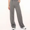 Missen Olivia & Kate Grijze Basic-Pantalon