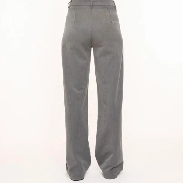 Missen Olivia & Kate Grijze Basic-Pantalon