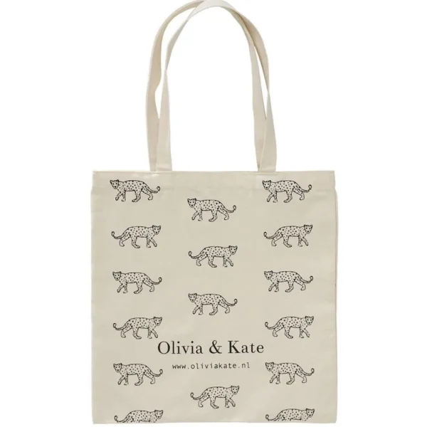 Missen Olivia & Kate Leopards-Canvas Bag
