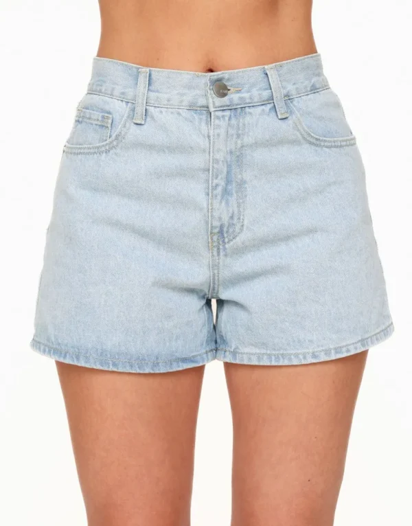 Missen Olivia & Kate Lichtblauwe Basic Denim-Short