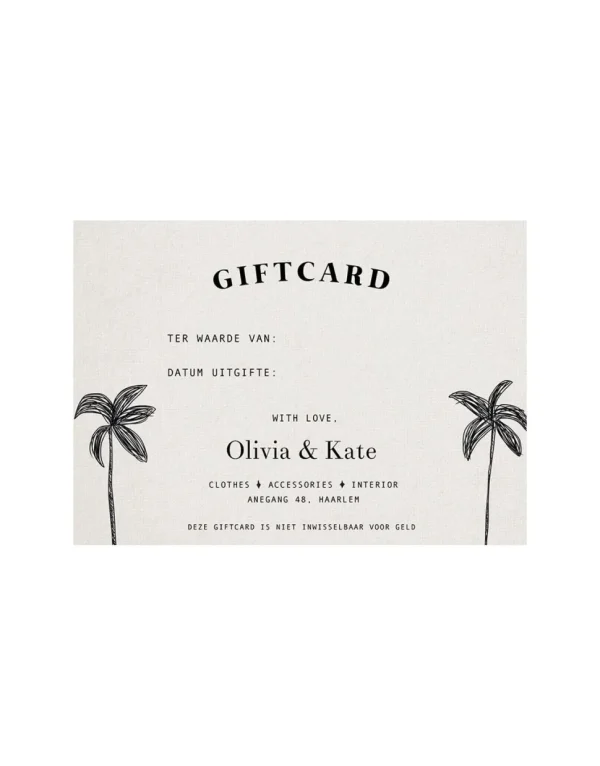 Missen Olivia & Kate Giftcard