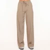 Missen Olivia & Kate Taupe Doorlopende Naden-Broek