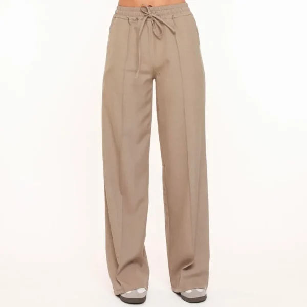 Missen Olivia & Kate Taupe Doorlopende Naden-Broek