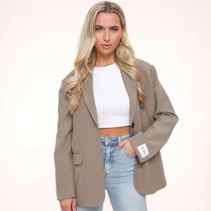 Missen Olivia & Kate Taupe Studio Basic-Blazer