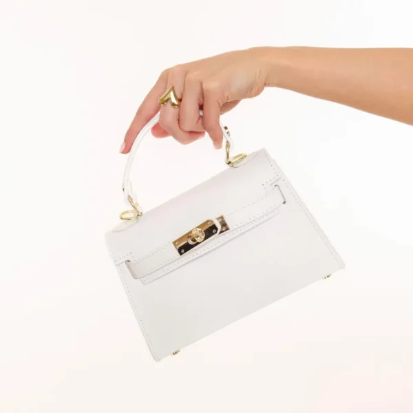 Missen Olivia & Kate Witte Gouden Details-Tas