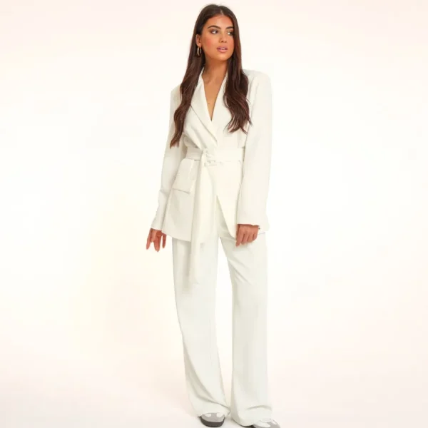 Missen Olivia & Kate Witte Riem-Blazer