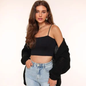 Missen Olivia & Kate Zwarte Basic Bandeau-Top