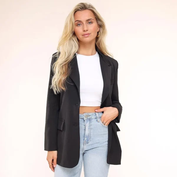 Missen Olivia & Kate Zwarte Classic-Blazer