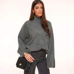 Missen Olivia & Kate Zwarte Leren Crossbody-Tas