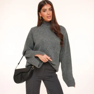 Missen Olivia & Kate Zwarte Leren Saddle-Tas