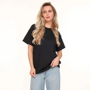 Missen Olivia & Kate Zwarte Oversized Basic Ss-T-Shirt